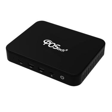 Imagem de Desktop Tiger 4 Intel Celeron N4120 8GB 128GB SSD Linux Ubuntu Preto Postech POS272-7302