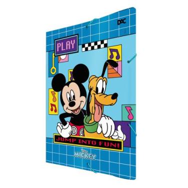 Imagem de Pasta aba elástic DAC sem lombo Mickey