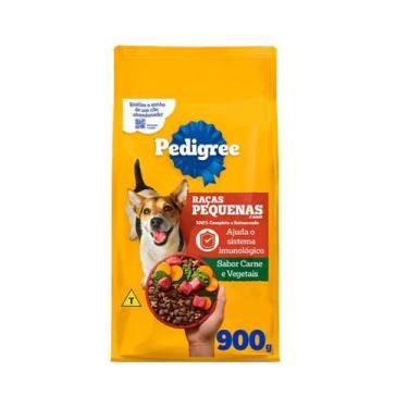 Imagem de Ração Pedigree para Cães Adultos de Porte Pequeno sabor Carne e Vegeta