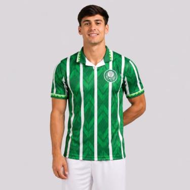 Imagem de Camisa Palmeiras Retrô 1996 Verde e Branca - Betel, G