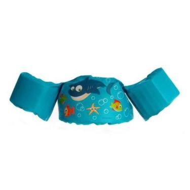 Imagem de Boia De Vestir Infantil Kababy Tubarao Azul, Boia Tubarao azul