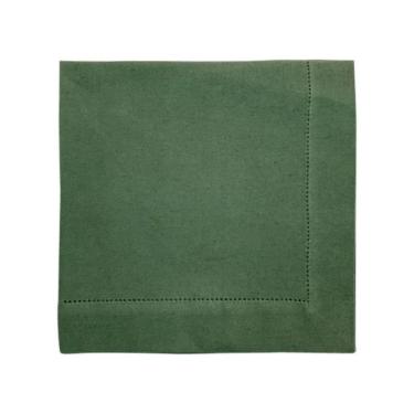 Imagem de Guardanapo Verde Celadon em Algodão e Linho 50x50cm 1 Peça para Mesa Posta Auguri Casa