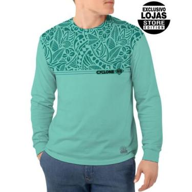 Imagem de (LANÇAMENTO) Camisa Hibrida Cyclone Manga Longa Ice Nature, Verde, M