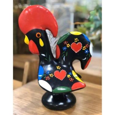 Imagem de Galo Português cerâmica Decorações - RD Store