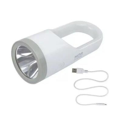 Imagem de Lanterna 160 Lumens Branca Recarregável - Mor