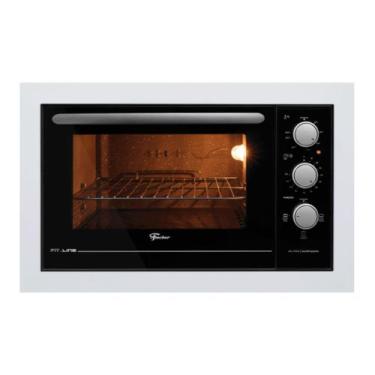 Imagem de Forno Elétrico Fischer de Embutir Fit Line 48 litros Branco, 110V