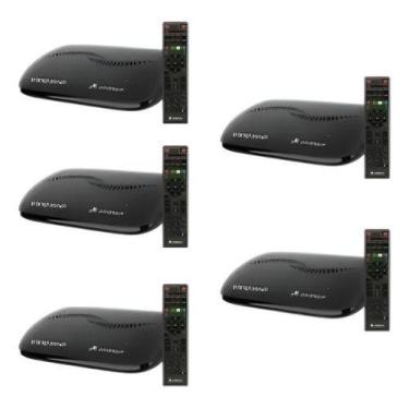 Imagem de 5 Receptor Digital Vivensis Vx10 Nova Parabólica Preto