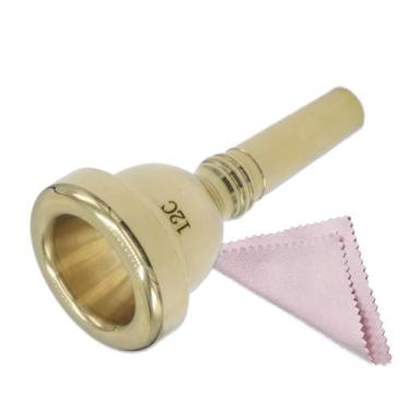 Imagem de Bocal de Trombone CashBeat 12C Banho de Ouro em Latão