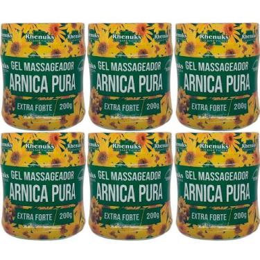 Imagem de Revenda Atacado 6 Gel Massageador Arnica Pura Extra Forte - Rhenuks