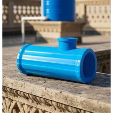 Imagem de Duchão Válvula Transferidora De Pressão Caixa D'água - Deplasti, Azul