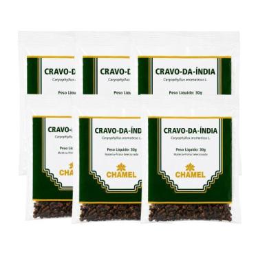 Imagem de Kit 6 Cravo-Da-Índia Chamel 30g Flores Inteiras Culinário