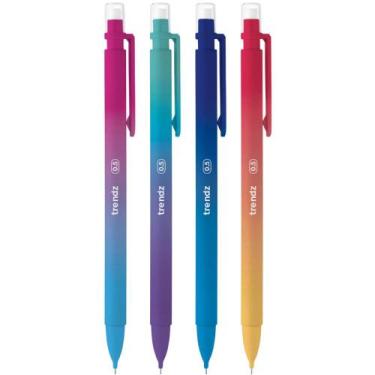 Imagem de Lapiseira tris trendz 0.5mm, ROSA/AZUL CLARO, S/T