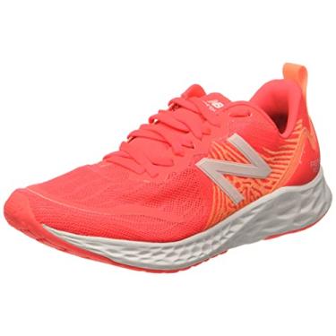 Imagem de New Balance Tênis de corrida feminino Fresh Foam Tempo V1, Ponche vívido de coral/cítrico, 36