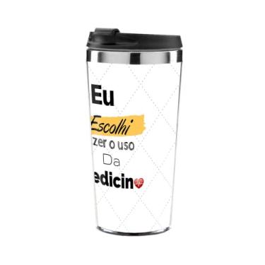 Imagem de Copo Termico Personalizado Eu Escolhi Medicina