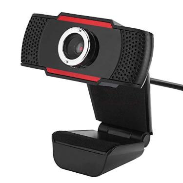 Imagem de PUSOKEI Webcams HD USB, lições de conferência, chamadas de vídeo, webcam HD, câmera de laptop, microfone integrado para MSN/Yahoo/Skype para Windows XP/Vista/7/8/10