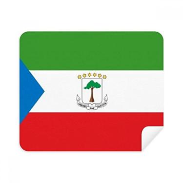 Imagem de Pano de limpeza de tela com 2 peças, bandeira nacional da Guiné da África