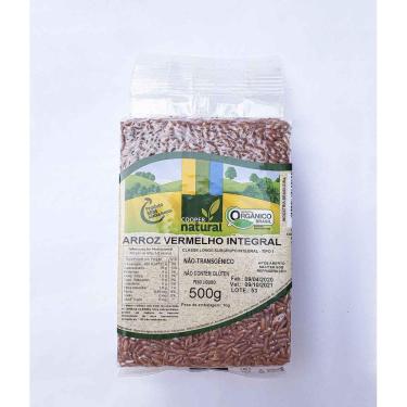 Imagem de Farinha de Arroz Vermelho Orgânico Coopernatural 500g