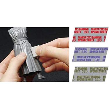 Imagem de Tamiya Model Kit Tool - Sanding Sponge Sheet 240 - 114x140mm 87162 - New