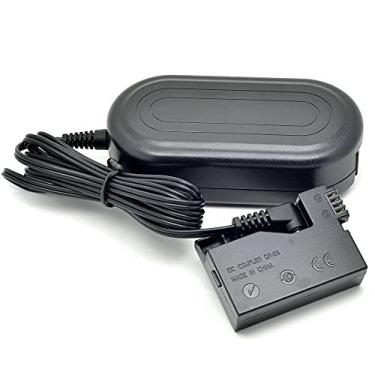 Imagem de Substituição LP-E8 Carregador de fonte de alimentação para câmera ACK-E8+DR-E8 Adaptador CA Bateria fictícia para Peças de Reposição Canon T5i X6 EOS 650D 700D