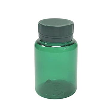 Imagem de Pote Para Cápsulas Pet 100ml C/Tampa Lacre (20 Unidades) (Verde)