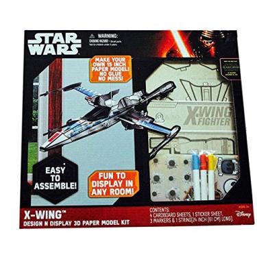 Imagem de Star Wars X-Wing Design N Display 3D Paper Model KIT