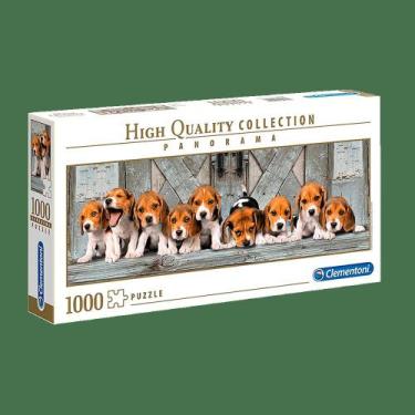 Imagem de Puzzle 1000 Peças Panorama Beagles - Clementoni - Imp - Grow