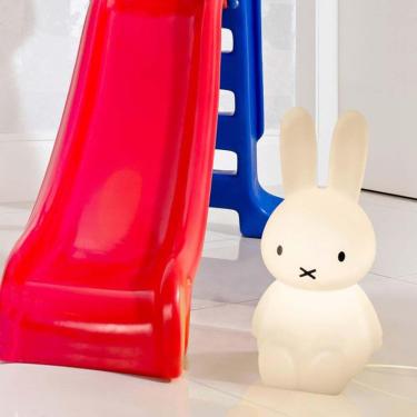 Imagem de Luminária Infantil - 45 cm - Led e Fluorescente - Miffy - Natural - DecorFun