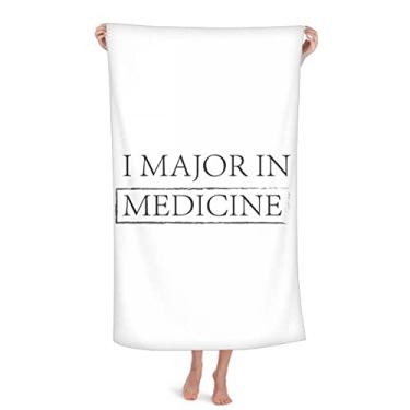 Imagem de Citação I Major in Medicine Manta macia e quente de flanela