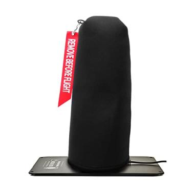 Imagem de HUAYUWA Capa anti-pó de alavanca de comando simulada compatível com Thrustmaster Hotas Warthog A-10C Flightstick capa protetora