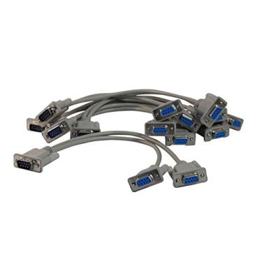 Imagem de Seu cabo de armazenamento DB9 9 9 pinos porta serial cabo Y 1 macho / 2 fêmea, 5 Pack
