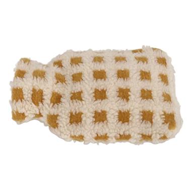 Imagem de Bolsa de água Quente, Bolsa de água Quente Macia Anti-queimadura, Vedação Perfeita para Escritório (Bege)