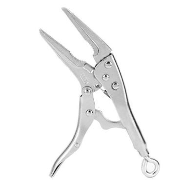 Imagem de Alicate de travamento de agulha longa Kaufpart, mordente em forma de dente de aço inoxidável galvanizado 500N 37mm