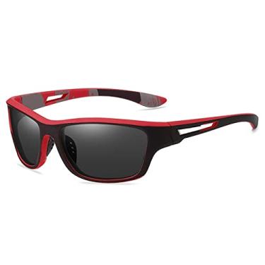 Imagem de Óculos de sol de design masculino óculos de sol polarizados UV400 quadrados masculinos óculos de sol feminino feminino óculos de condução vintage, B6, polarizado