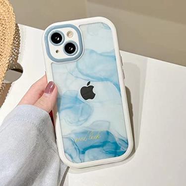 Imagem de Pintura a óleo em aquarela Art Geometry Capa de telefone para iPhone 13 12 11 Pro Max XR XS Max Soft Shockproof Bumper Clear Back Cover, T18, Para iphone 13Pro