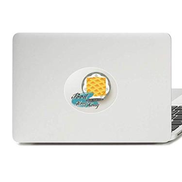 Imagem de Adesivo de vinil Hong Kong Pineapple Bun China com emblema gráfico para laptop
