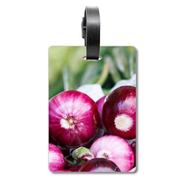 Imagem de Picture Fresh — Bolsa de viagem de cebola com etiqueta para cartão de bagagem