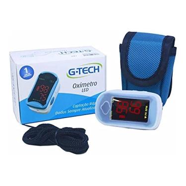 Imagem de Oxímetro G-tech Led Portátil + Estojo + Cordão + Pilhas