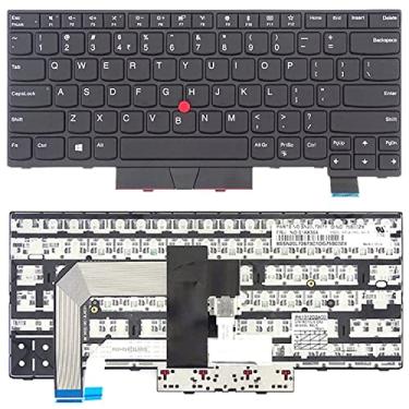 Imagem de Yuchao Teclados de substituição Teclado da versão dos EUA para Lenovo ThinkPad T470 T480 A475 A485 01HX459 01AX364 Acessórios para computador