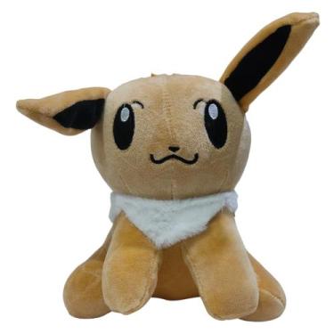 Pokemon Espeon Evoluções Evolution Eevee Pelúcia 20cm em Promoção