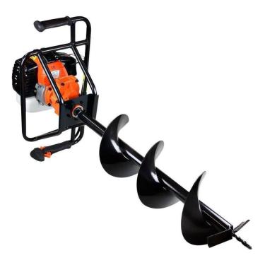 Imagem de Perfurador De Solo Gasolina 52Cc + Broca 80X20 Vulcan Vps520