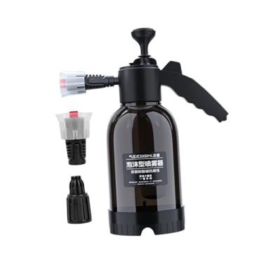 Imagem de Generic Pulverizador manual de espuma para carro, 2,0l, pressurizado com 2 bicos, multifuncional, portátil para irrigação, pulverização, leve, preto