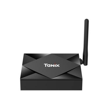 Imagem de Caixa de TV Tanix TX6S com Media Player  Allwinner H616  Quad Core  4G RAM  32GB  64GB ROM  2.4G