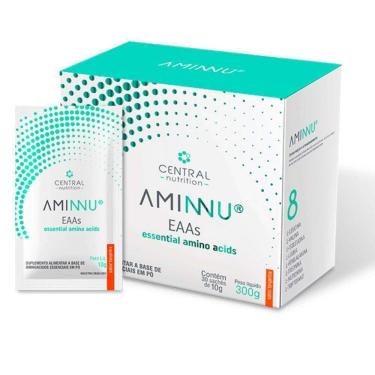 Imagem de Aminnu Tangerina 30 Saches De 10g Central Nutrition