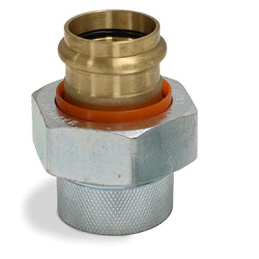 Imagem de Highcraft Acessórios para tubos de união dielétrica 1" FIP x 3/4" Latão galvanizado sem chumbo