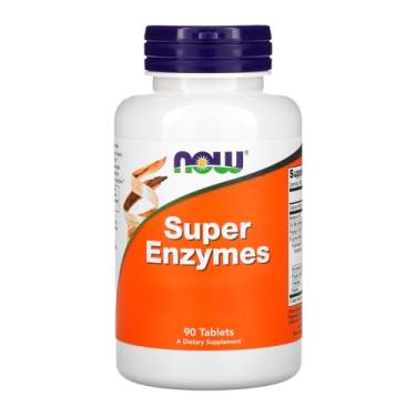 Imagem de Super Enzymes Now Foods Enzimas Digestivas 90Tabls Importado