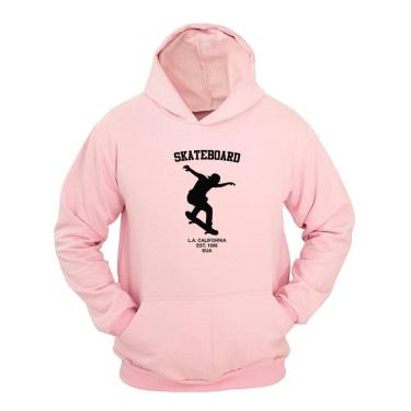 Imagem de Moletom Masculino Canguru Flanelado Skate California Inverno