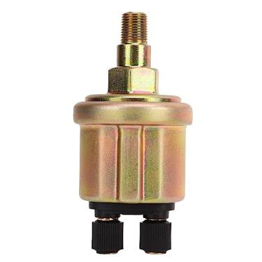 Imagem de Sensor de Pressão de óleo Gerador 1/8npt, Cabeça Dupla, Sensor de Pressão de óleo, Dourado Fosco para Motor Vdo, Sensor de Pressão de óleo