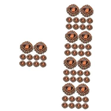 Imagem de WOFASHPURET 50 Unidades Fecho Do Casaco Botões De Casaco Botões Para Costura Botões De Costura De Manto Fornecimento De Roupas Faça Mesmo Botões De Fantasias Strass Acessórios Suéter