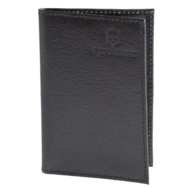 Imagem de Porta Cartões Victorinox - para SwissCard - Couro - Preto - 4.0873.L