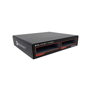 Imagem de BLACKJET TX-2DS Thunderbolt 3 Cinema 2 baias Dock System, kit de rack, Pro Video Post, YouTube, DIT, fluxo de trabalho, editar, NVMe, Thunderbolt 4 ou USB4 suportado, estúdio, off-fload, mac Mini,